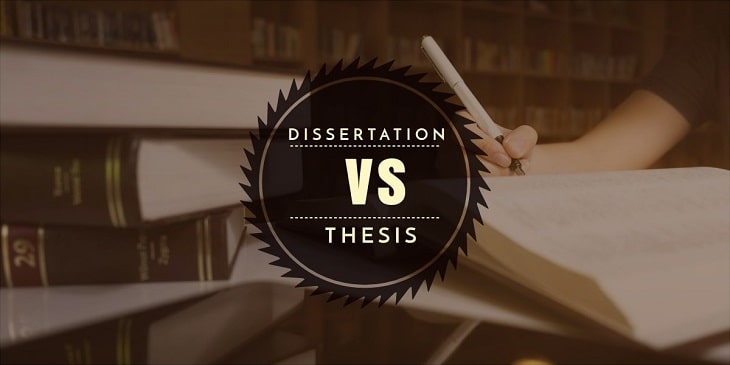 Dissertation vs Thesis